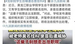 学生爆料老师黑龙江视频,揭秘教育界背后的真相